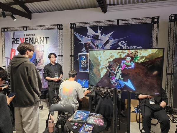 第1回ALT+Gのゲーム試遊ブースと来場者